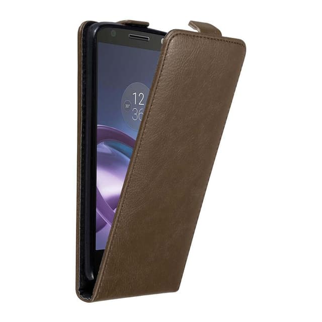 Motorola MOTO Z Suojakuori Lompakkokotelo (Ruskea)