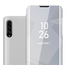 Samsung Galaxy A90 5G lommebokdeksel etui (sølv)