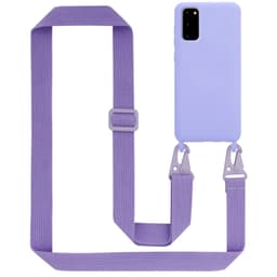 Samsung Galaxy S20 Etui Cover Kæde (Lilla)