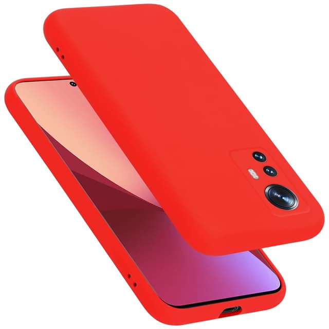 Xiaomi 12 / 12X Cover Etui Case (Rød)