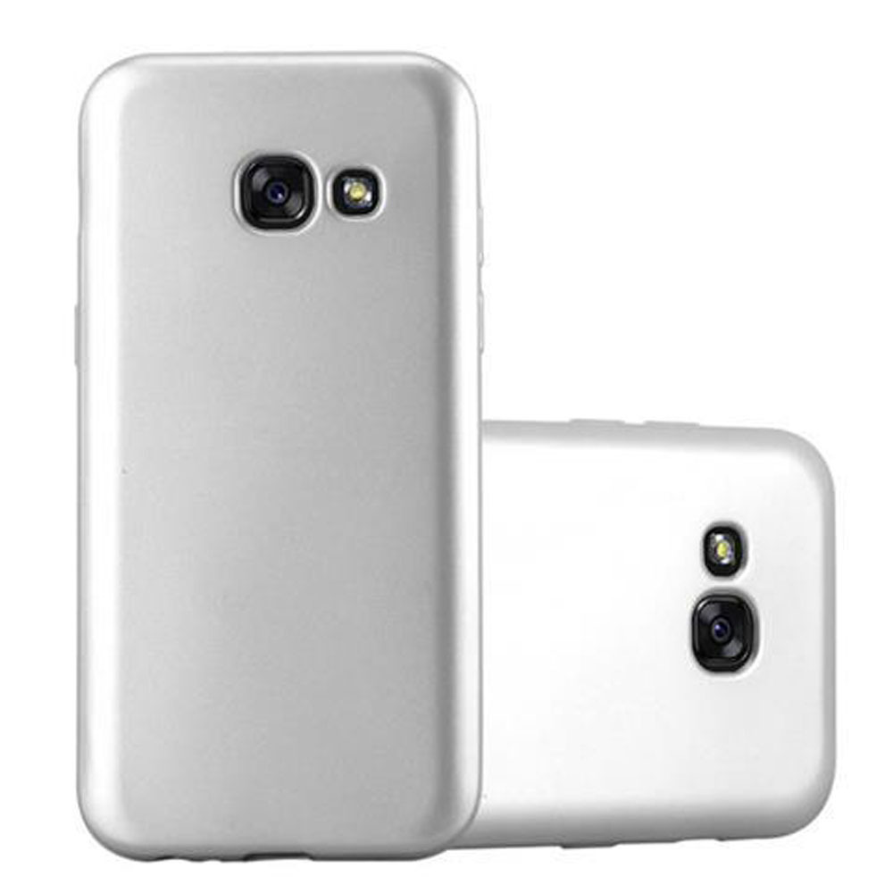 Samsung Galaxy A3 2017 Cover Etui Case (Sølv)