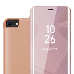 iPhone 7 / 7S / 8 / SE 2020 Plånboksfodral Skal (Rosa)