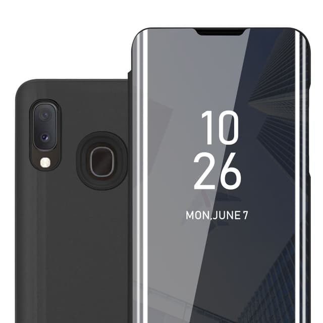 Samsung Galaxy A10e / A20e lommebokdeksel etui (svart)
