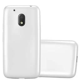 Motorola MOTO G4 PLAY Suojakuori Kotelo (Hopea)