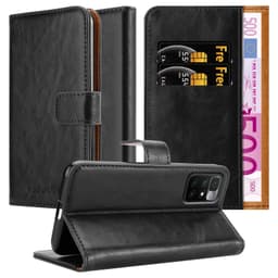 Xiaomi RedMi 10 lommebokdeksel etui (svart)