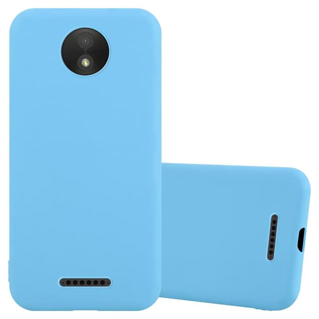 Deksel Motorola MOTO C Silikon cover (blå)
