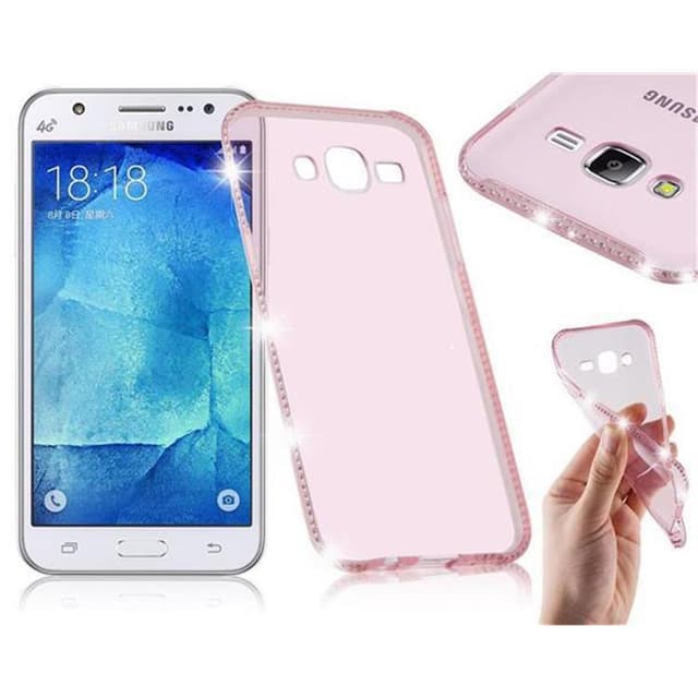Samsung Galaxy J5 2015 Skal Fodral Case (Rosa)