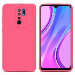 Xiaomi RedMi 9 Skal Fodral Case (Röd)