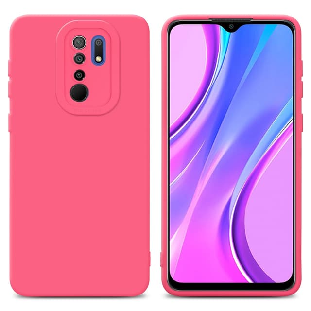 Xiaomi RedMi 9 Skal Fodral Case (Röd)