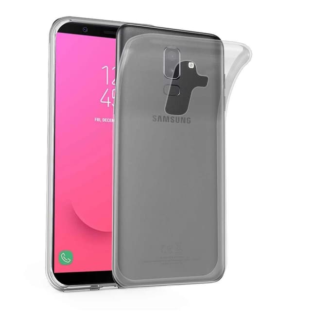 Samsung Galaxy J8 2018 Suojakuori Kotelo (Läpinäkyvä)