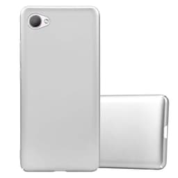 HTC Desire 12 Suojakuori Kotelo Cover (Hopea)