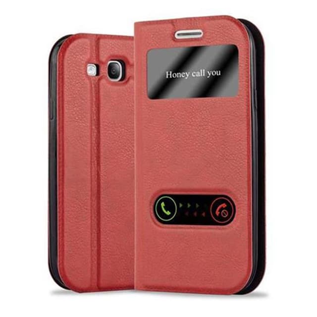 Samsung Galaxy S3 / S3 NEO Plånboksfodral Skal (Röd)