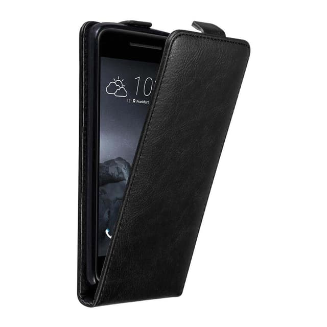 HTC ONE A9 Suojakuori Lompakkokotelo (Musta)