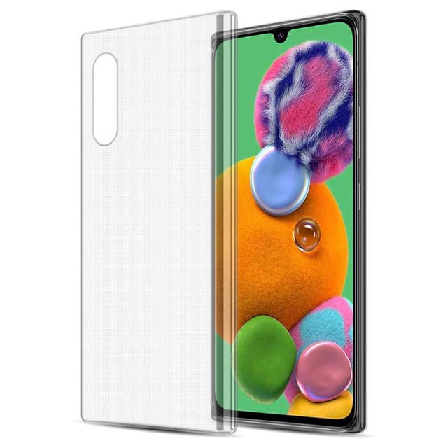 Samsung Galaxy A90 5G Suojakuori Kotelo (Läpinäkyvä)