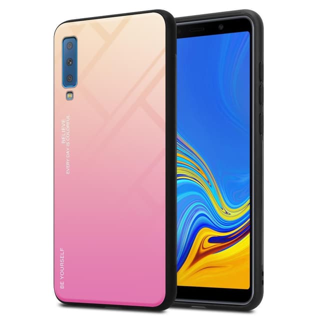 Cover Samsung Galaxy A7 2018 Etui Case (Sort)