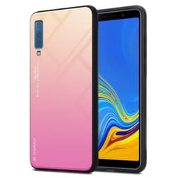 Suojakuori Samsung Galaxy A7 2018 Kotelo (Musta)