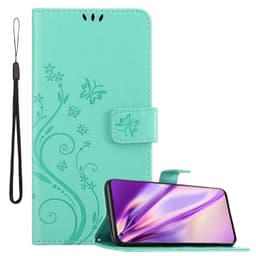 OnePlus 10 PRO 5G Suojakuori Lompakkokotelo (Turkoosi)
