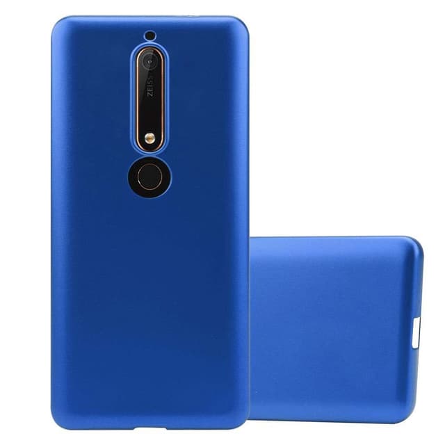 Skal Nokia 6.1 Fodral Case (Blå)
