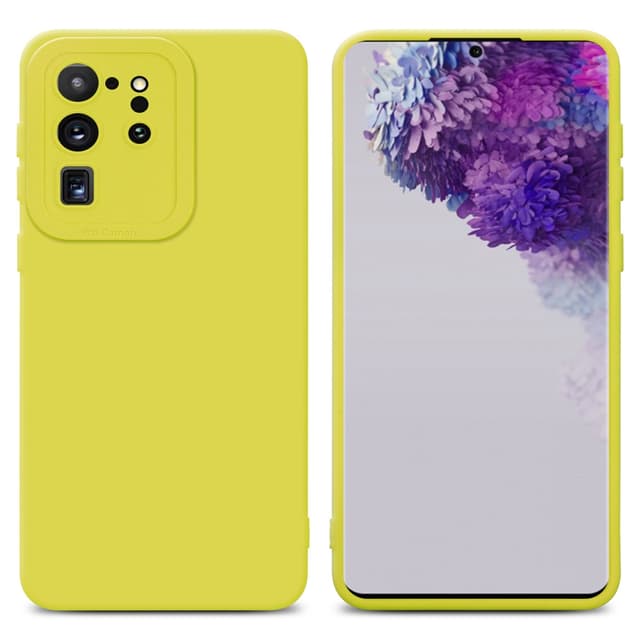 Samsung Galaxy S20 ULTRA Skal Fodral Case (Gul)
