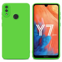 Huawei Y7 2019 / Y7 PRIME 2019 Cover Etui Case (Grøn)