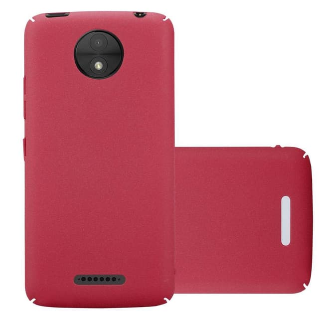 Motorola MOTO C PLUS Suojakuori Kotelo (Punainen)