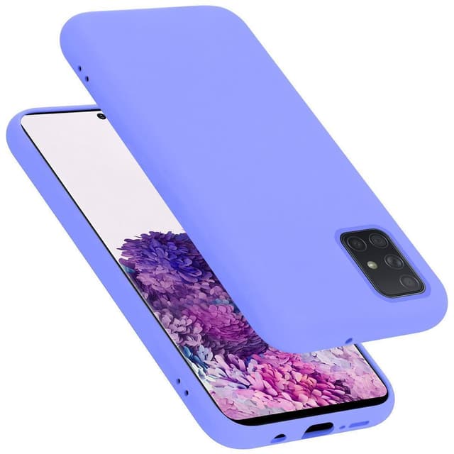 Samsung Galaxy A51 5G Cover Etui Case (Lilla)