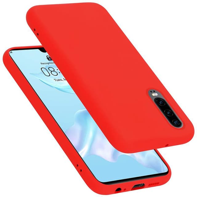 Huawei P30 Cover Etui Case (Rød)