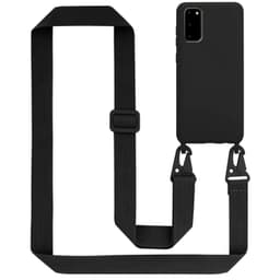 Samsung Galaxy S20 Etui Cover Kæde (Sort)