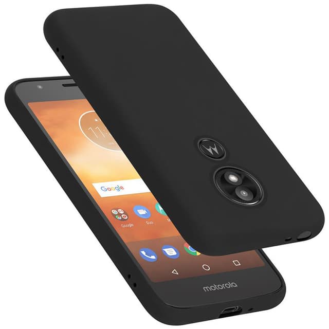 Motorola MOTO E5 PLAY GO Suojakuori Kotelo (Musta)
