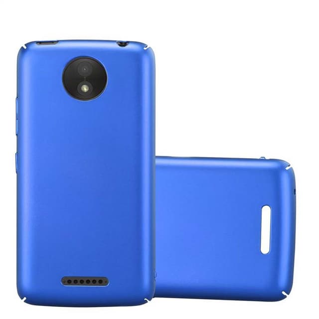 Motorola MOTO C PLUS Cover Etui Case (Blå)