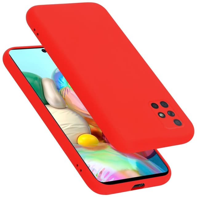Samsung Galaxy A51 4G / M40s silikondeksel case (rød)