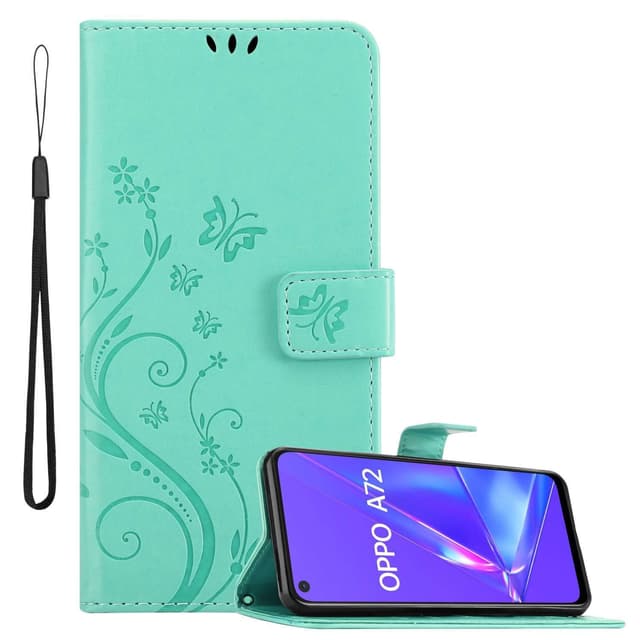 Oppo A72 Pungetui Cover Case (Turkis)