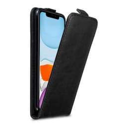 iPhone 11 Suojakuori Lompakkokotelo (Musta)
