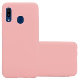 Deksel Samsung Galaxy A10e / A20e Silikon cover (rosa)
