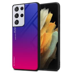 Samsung Galaxy S21 ULTRA Suojakotelo Suojakuori (Musta)