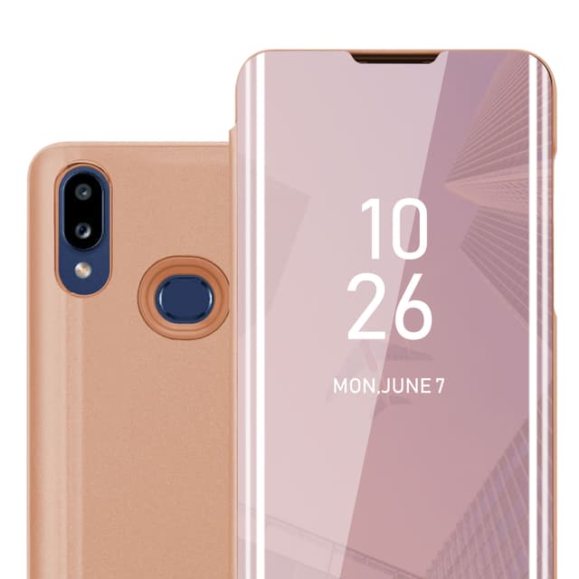 Samsung Galaxy A10s / M01s Plånboksfodral Skal (Rosa)