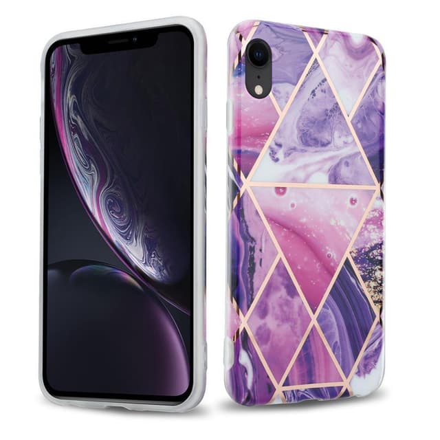iPhone XR Pungetui Cover Case (Lilla)