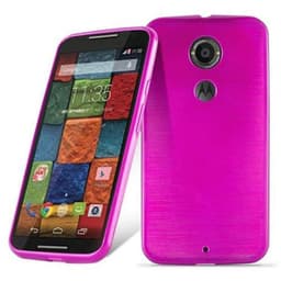 Motorola MOTO X2 Cover Etui Case (Lyserød)