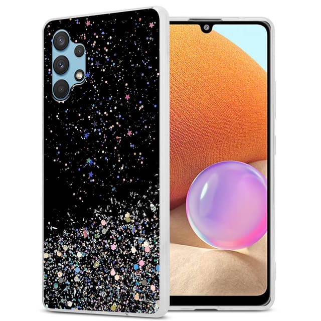 Samsung Galaxy A32 4G Skal Fodral Case (Svart)