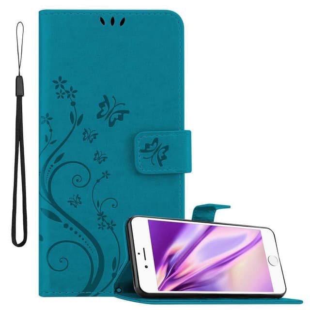 iPhone 6 / 6S Plånboksfodral Skal (Blå)