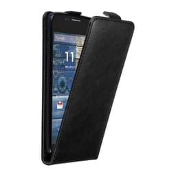 Motorola MOTO G2 Pungetui Flip Cover (Sort)