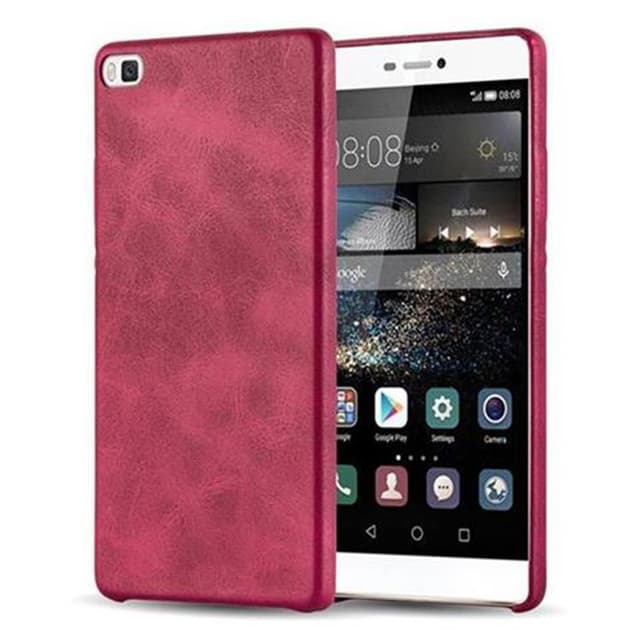 Huawei P8 Skal Fodral Case (Röd)