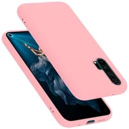Honor 20 PRO silikondeksel case (rosa)