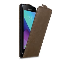 Samsung Galaxy XCover 3 deksel flip cover (brun)