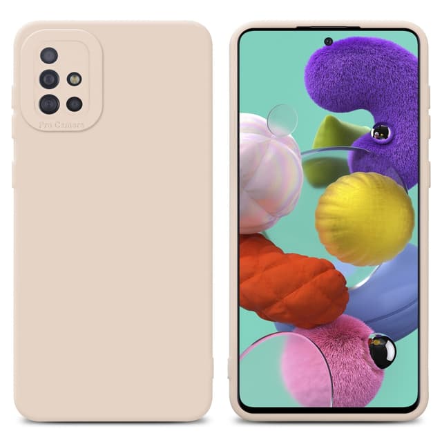 Samsung Galaxy A51 4G / M40s Cover Etui Case (Lyserød)