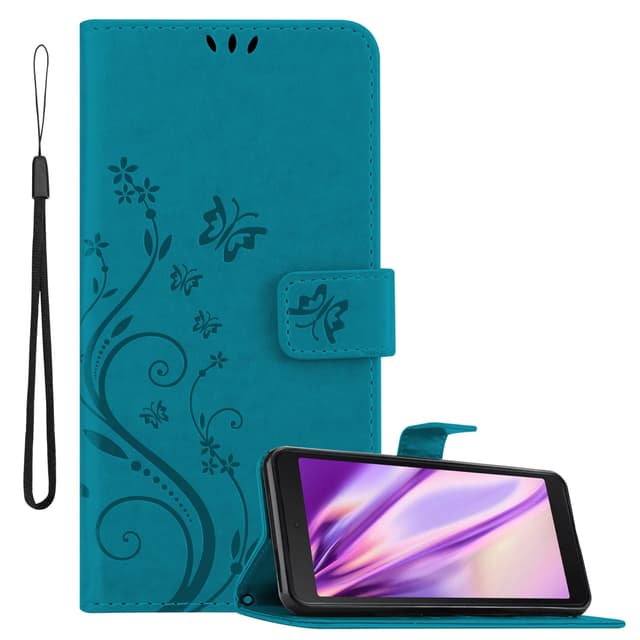 Samsung Galaxy XCover 5 Plånboksfodral Skal (Blå)