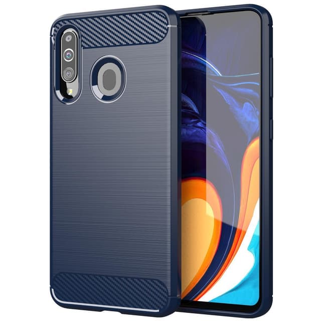 Samsung Galaxy A20s Skal Fodral Case (Blå)