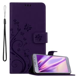 Samsung Galaxy J4 2018 Plånboksfodral Skal (Lila)