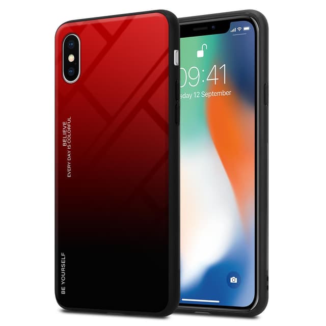 iPhone X / XS Skal Fodral Case (Svart)