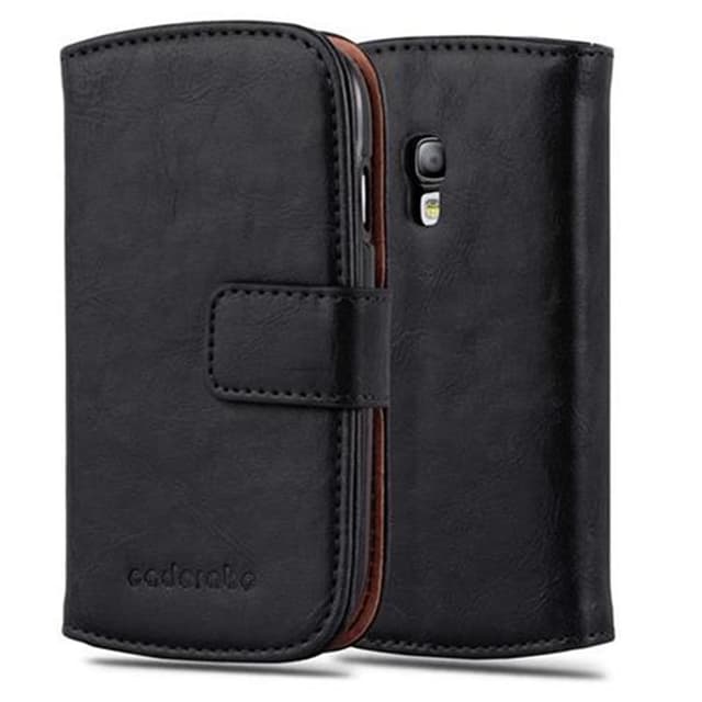 Samsung Galaxy S3 MINI lommebokdeksel etui (svart)